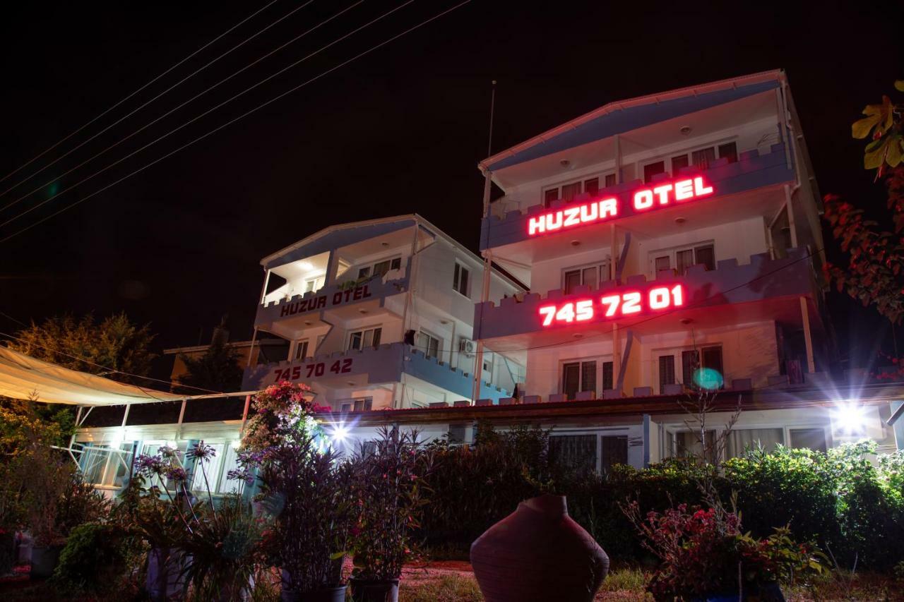 Huzur Hotel Siğacık Esterno foto