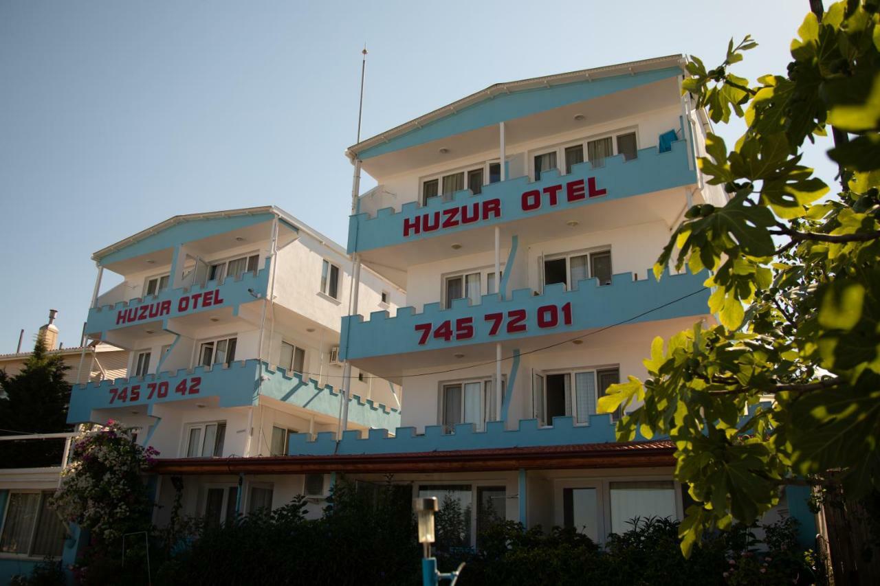 Huzur Hotel Siğacık Esterno foto